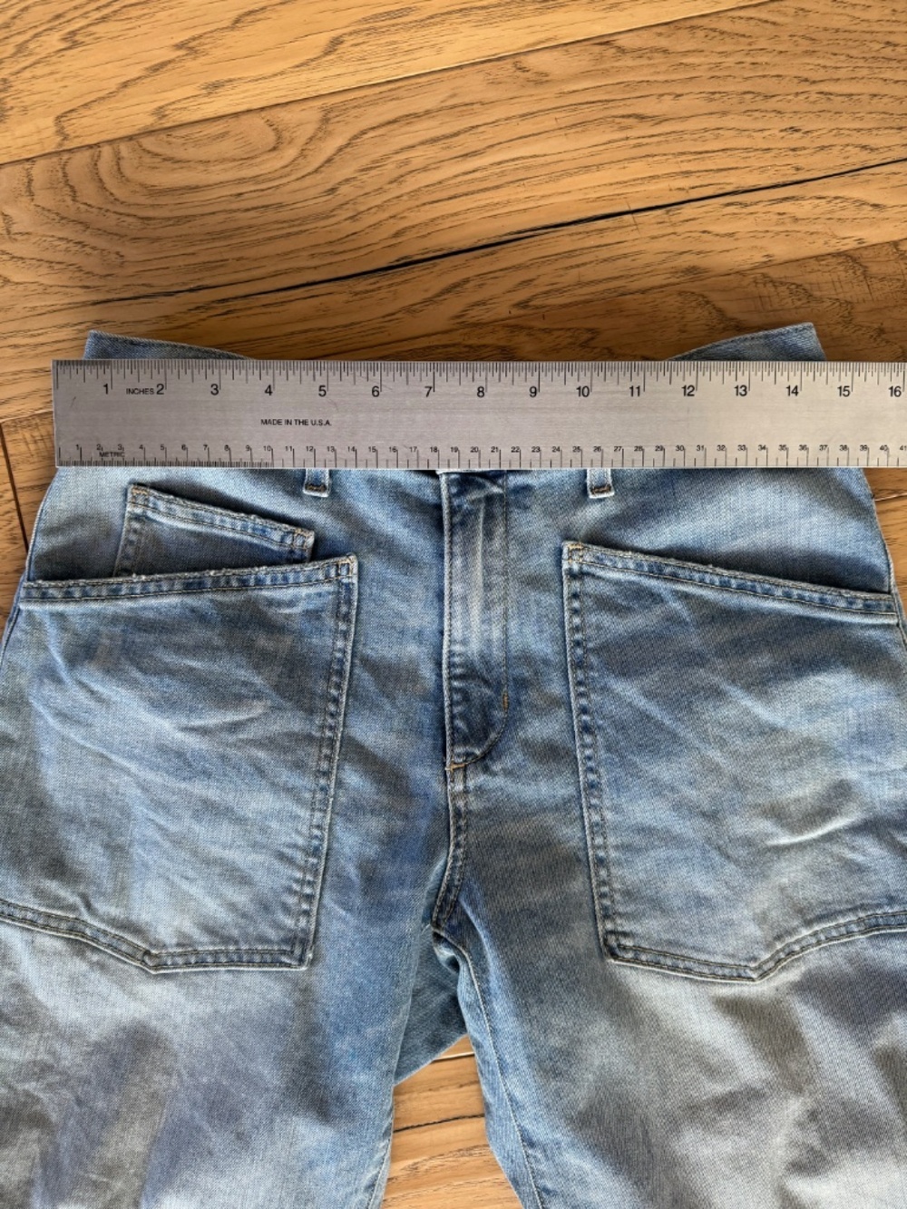 Nili Lotan Shon Summer Wash Jeans Size 26 - Picture 5 of 9
